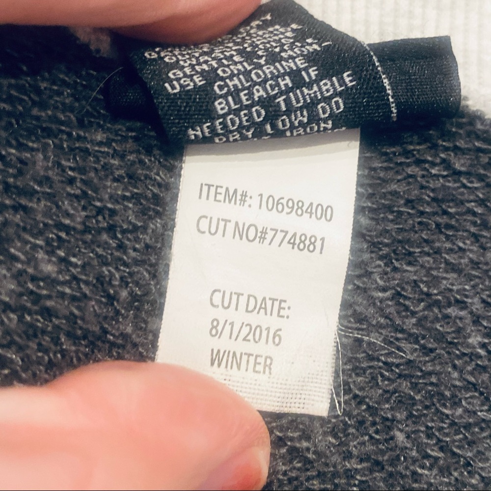 Torrid Zipper Side Raglan Sweatshirt - Picture 12 of 12